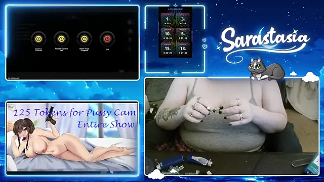 Sarastasia417 online show from July 4, 2026, 11:33 pm
