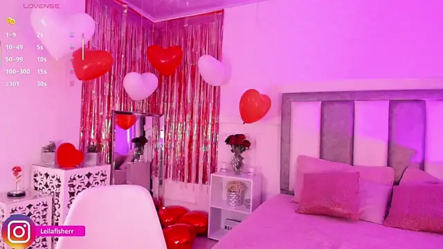 Snapshot of Leilafisherr chatting on February 15, 2026, 10:06 pm Leilafisherr online show from February 15, 2026, 10:06 pm