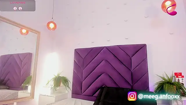 Snapshot of Meeganfoox chatting on February 13, 2026, 3:57 am Meeganfoox online show from February 13, 2026, 3:57 am