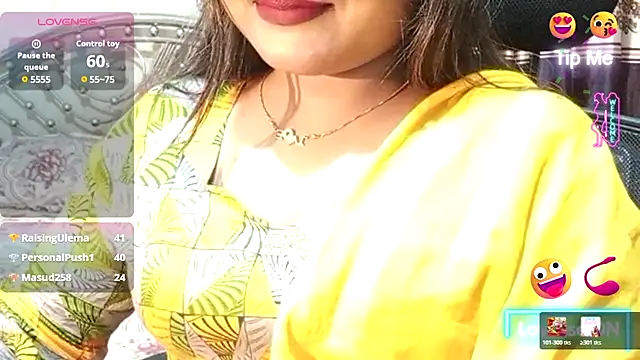 Nusrat Faria online show from July 14, 2026, 2:05 am