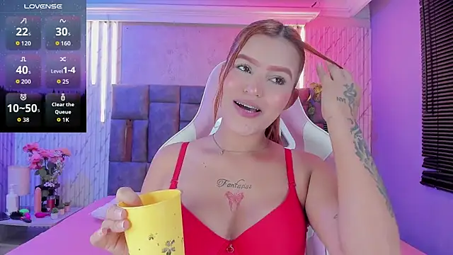 ZharaRousse online show from April 9, 2026, 12:21 pm