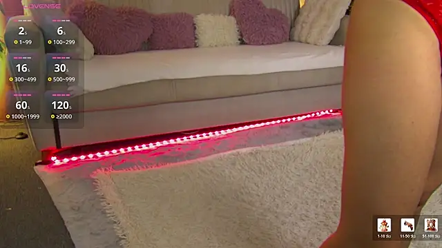 SabrineDivine online show from April 17, 2026, 4:26 am