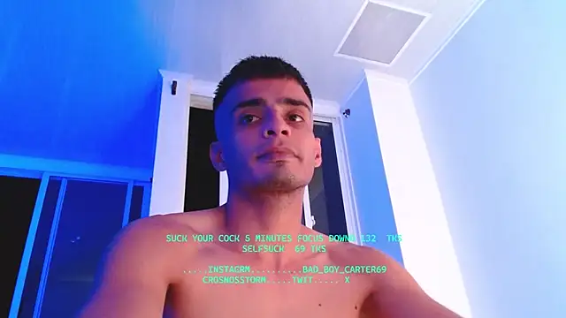 Bad Boy Carter69 online show from April 21, 2026, 4:41 am