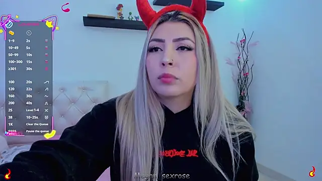Megan sexrosse online show from May 21, 2026, 3:57 am