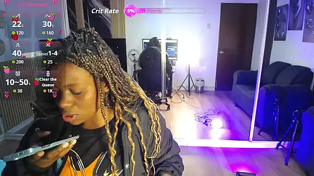 Ebony rizon online show from May 11, 2026, 1:17 pm