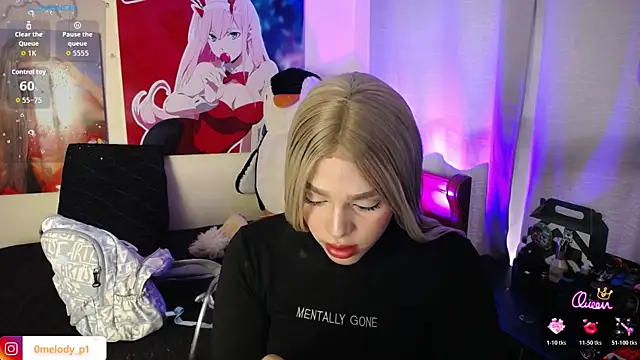 Melody p online show from May 4, 2026, 6:26 pm