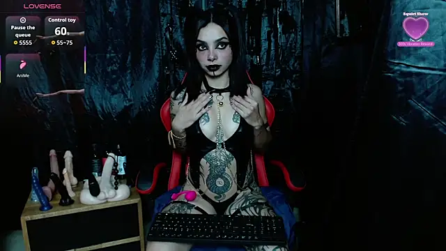 Electra Darkkk online show from July 24, 2026, 5:11 pm