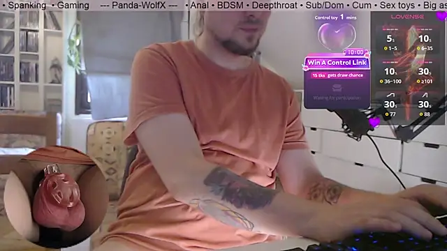 Panda-WolfX online show from July 9, 2026, 3:49 pm