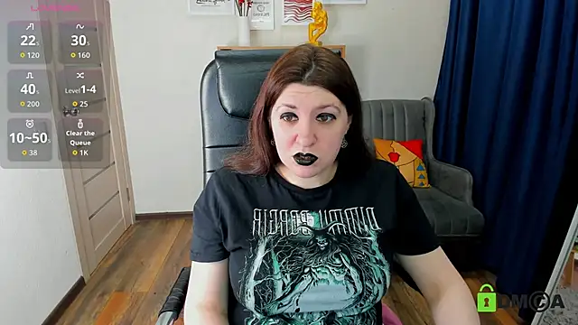 Snapshot of Black_Black_Rose chatting on February 8, 2026, 8:23 pm Black Black Rose online show from February 8, 2026, 8:23 pm