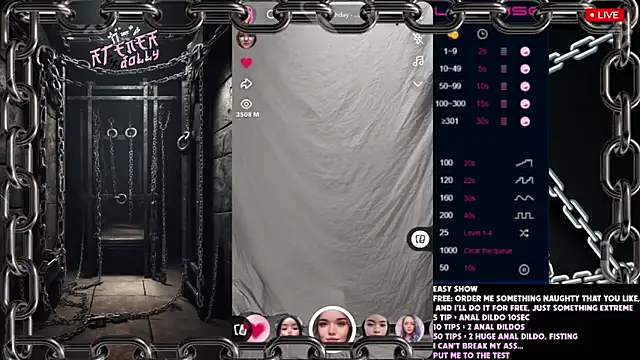 Snapshot of Judig chatting on February 13, 2025, 9:38 pm Judig online show from February 13, 2025, 9:38 pm