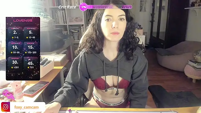 Foxy c online show from March 24, 2026, 9:31 pm