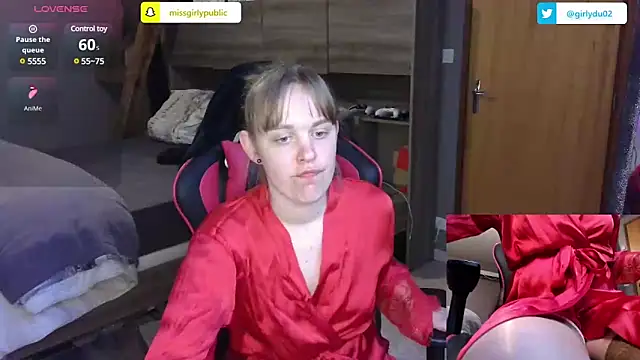 Snapshot of MissGirly chatting on March 20, 2025, 1:04 pm MissGirly online show from March 20, 2025, 1:04 pm