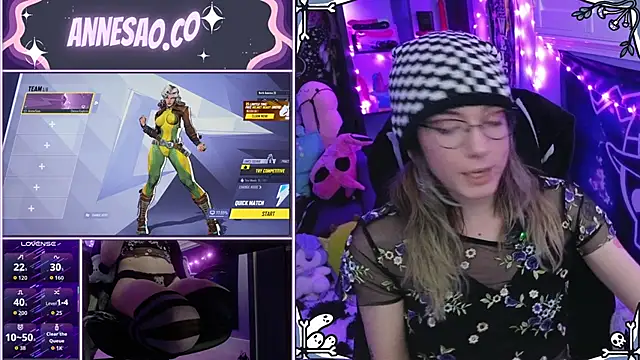 Snapshot of AnneSao chatting on February 9, 2026, 12:25 am AnneSao online show from February 9, 2026, 12:25 am