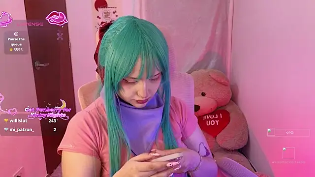 KuroChan420 online show from October 24, 2025, 11:34 pm