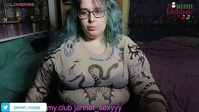 JannetPie online show from January 15, 2026, 2:49 am