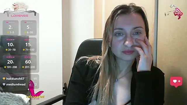 SusanCurt online show from March 20, 2025, 7:57 pm