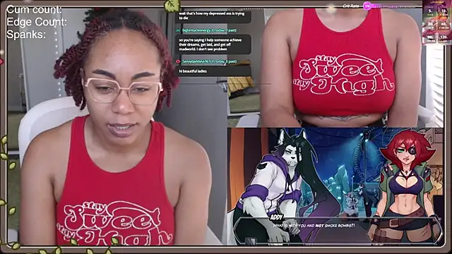 Snapshot of Cheybaaee chatting on December 1, 2024, 7:25 pm Cheybaaee online show from December 1, 2024, 7:25 pm