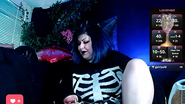 Snapshot of Psychobitch7 chatting on February 5, 2026, 9:14 am Psychobitch7 online show from February 5, 2026, 9:14 am