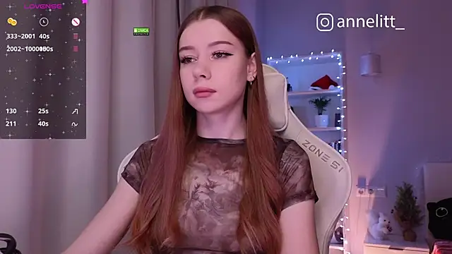 Annelitt online show from January 12, 2025, 7:21 pm