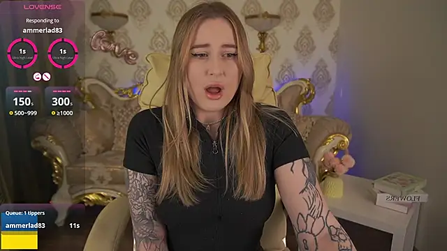 ArolinaNight online show from February 18, 2025, 10:03 pm