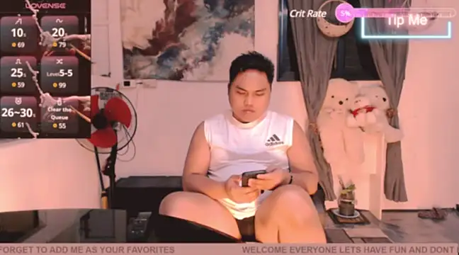 Snapshot of Hardking_69 chatting on January 25, 2025, 11:44 am Hardking 69 online show from January 25, 2025, 11:44 am