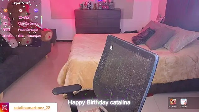 Catalinaa martinez online show from May 7, 2026, 3:45 am