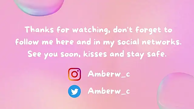 Ambeerouse online show from January 13, 2025, 1:02 am