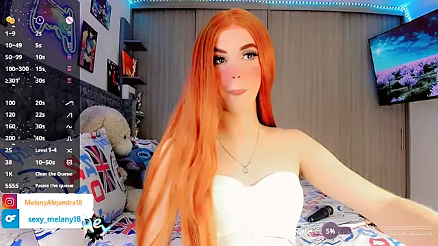 Snapshot of MelanyAlejandra chatting on January 2, 2025, 6:40 am MelanyAlejandra online show from January 2, 2025, 6:40 am