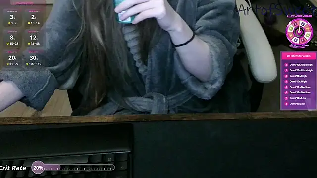 ArtofSweet online show from November 7, 2025, 7:36 pm