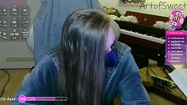 Snapshot of ArtofSweet chatting on January 11, 2026, 6:24 pm ArtofSweet online show from January 11, 2026, 6:24 pm