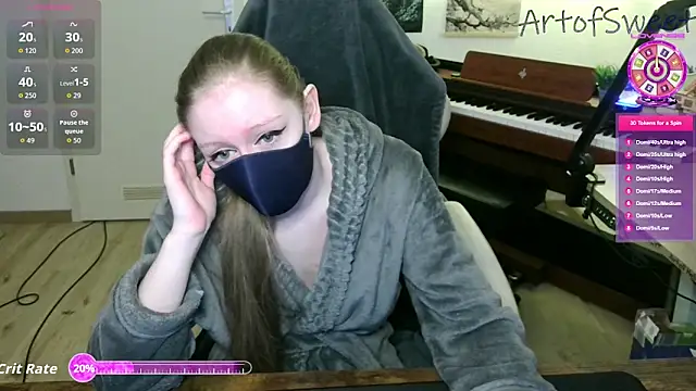 ArtofSweet online show from March 18, 2026, 7:17 pm