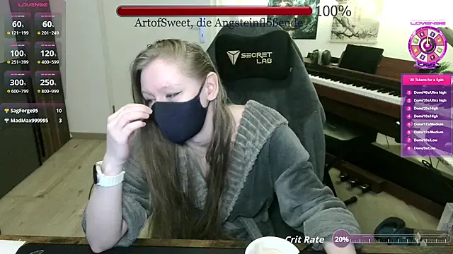ArtofSweet online show from May 5, 2026, 7:00 pm