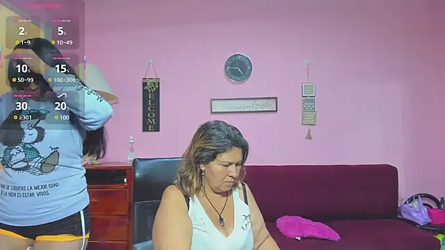 lesbiancuple online show from October 7, 2025, 9:45 pm