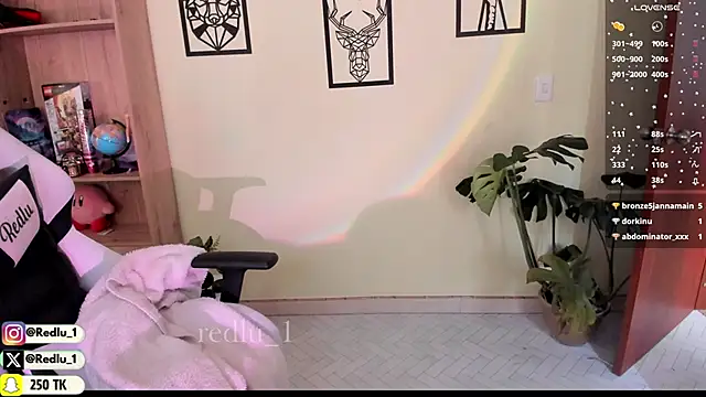 Snapshot of Redlu_1 chatting on February 14, 2025, 2:44 pm Redlu 1 online show from February 14, 2025, 2:44 pm