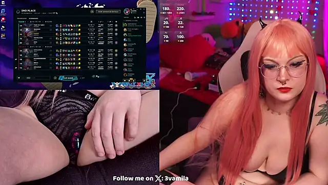 Snapshot of evamila chatting on February 19, 2025, 3:28 am evamila online show from February 19, 2025, 3:28 am