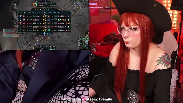 Snapshot of evamila chatting on February 21, 2025, 3:45 am evamila online show from February 21, 2025, 3:45 am