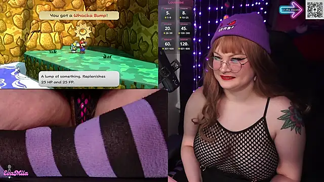 Snapshot of evamila chatting on December 18, 2025, 2:17 am evamila online show from December 18, 2025, 2:17 am