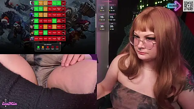 Snapshot of evamila chatting on January 14, 2026, 4:51 am evamila online show from January 14, 2026, 4:51 am