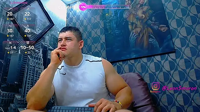 Snapshot of Leonsmoron chatting on July 10, 2026, 12:37 am Leonsmoron online show from July 10, 2026, 12:37 am