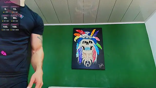 Snapshot of GendersonFit chatting on October 29, 2025, 9:27 pm GendersonFit online show from October 29, 2025, 9:27 pm