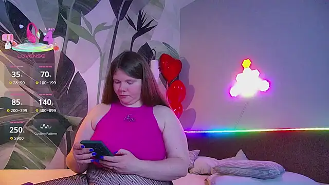 RubyValen online show from February 24, 2026, 1:36 am