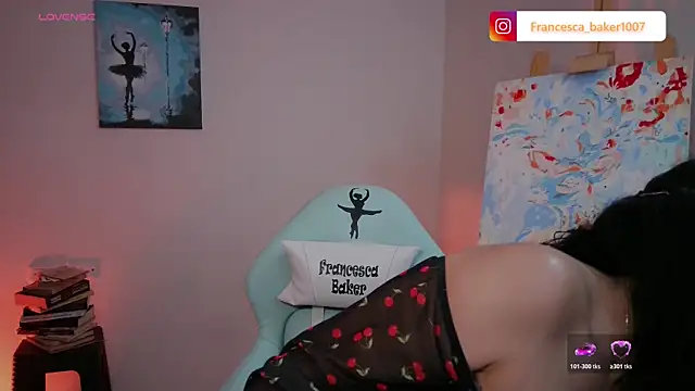 Snapshot of francesca_baker1007 chatting on January 9, 2026, 12:13 am francesca baker1007 online show from January 9, 2026, 12:13 am