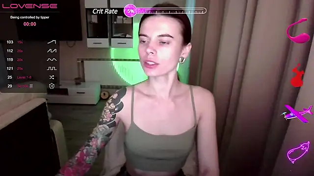 RinaDevil online show from January 9, 2025, 5:55 am