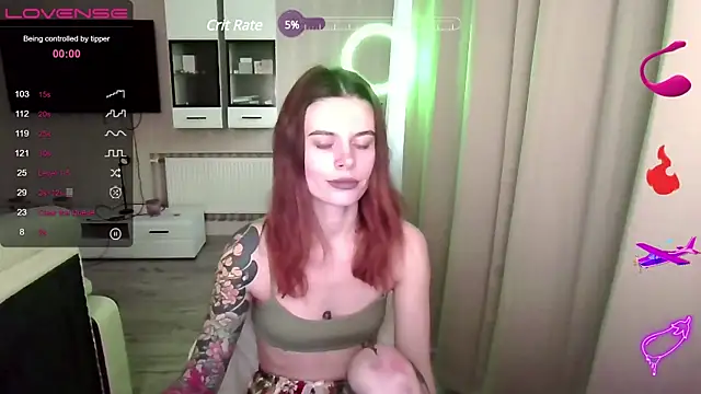 RinaDevil online show from February 12, 2025, 2:54 pm