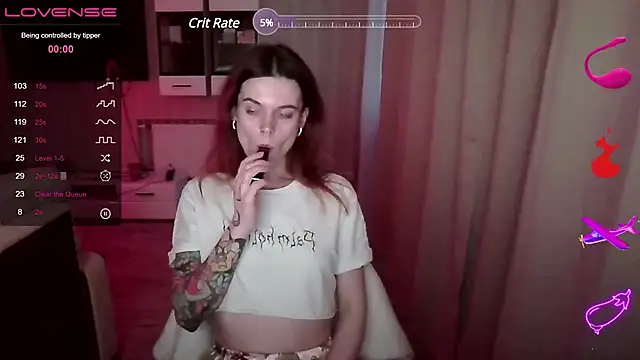 RinaDevil online show from March 2, 2025, 3:27 pm