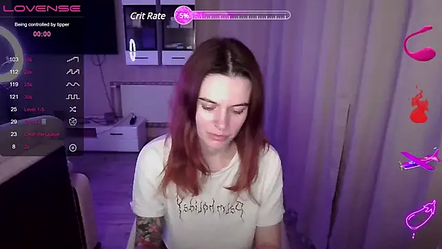 RinaDevil online show from March 3, 2025, 8:43 pm