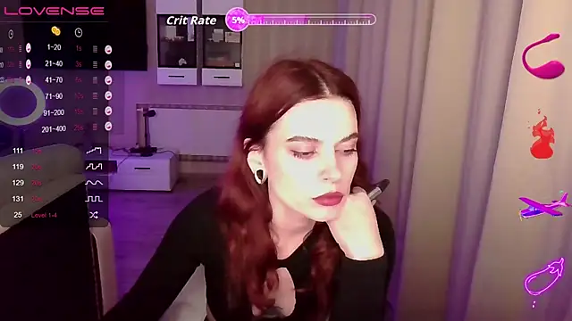 RinaDevil online show from October 23, 2025, 3:55 pm