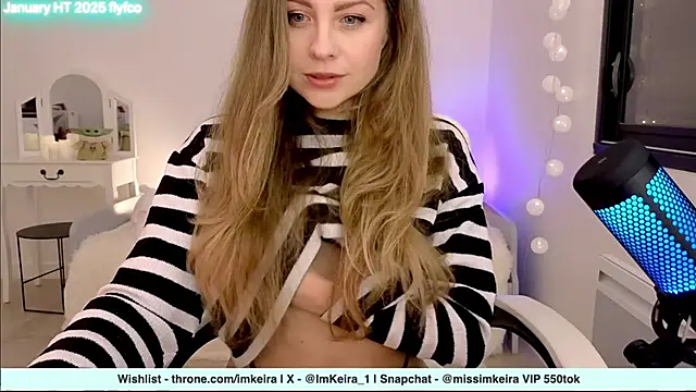 ImKeira online show from January 6, 2025, 7:35 pm