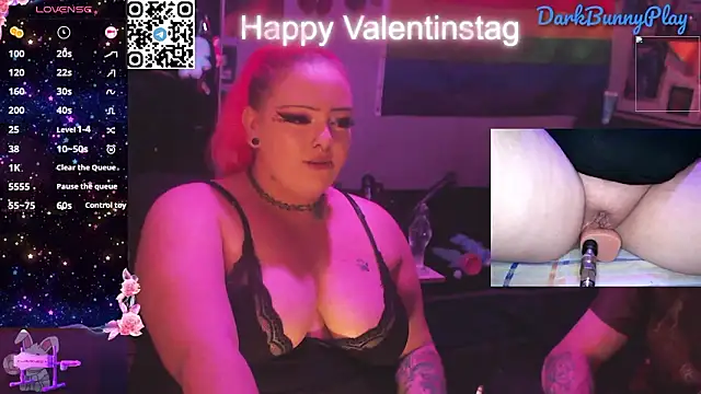 DarkBunnyPlay online show from February 14, 2026, 8:16 pm