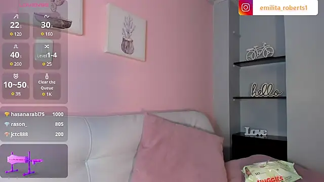 Snapshot of emily_roberts1 chatting on February 23, 2025, 1:10 pm emily roberts1 online show from February 23, 2025, 1:10 pm